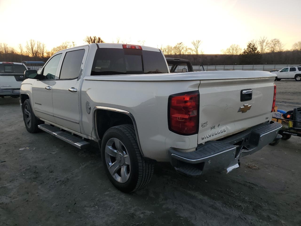 2014 Chevrolet Silverado VIN 3GCPCSEC5EG454963 Copart auction photo, rear end damage thumbnail 2