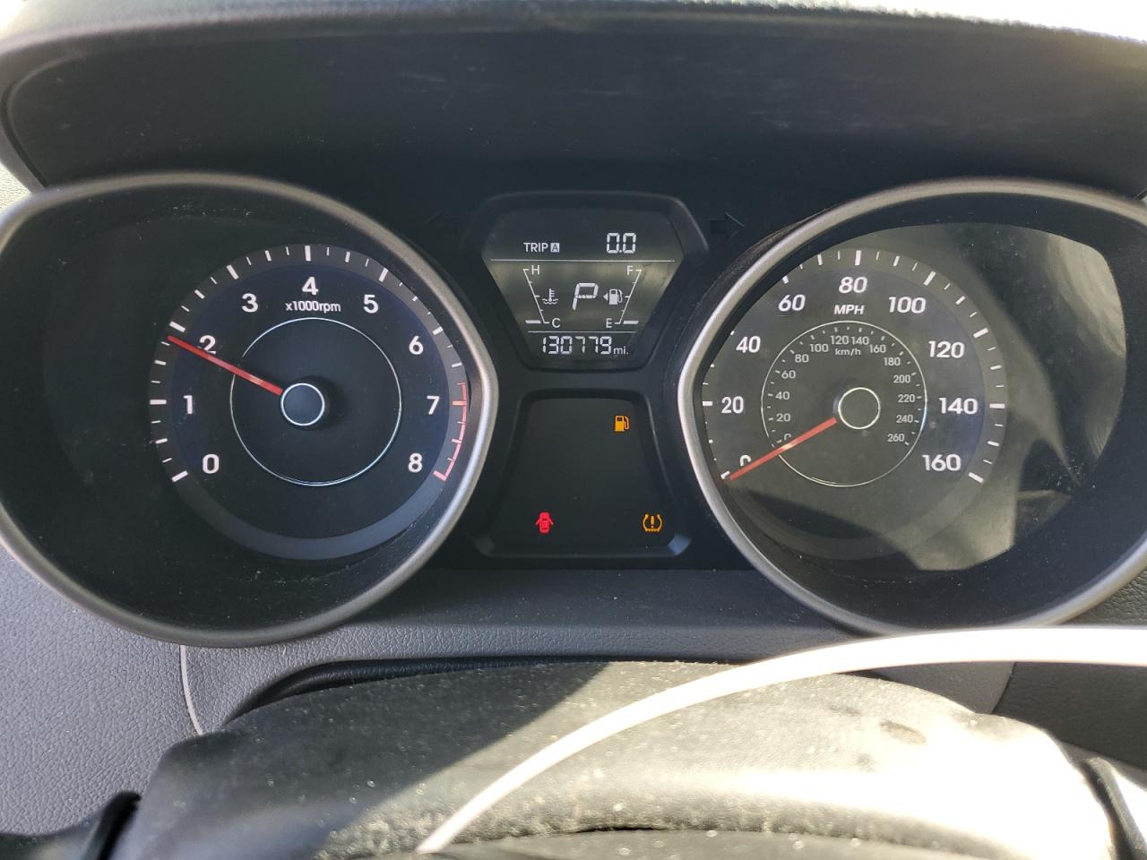 2014 Hyundai Elantra VIN 5NPDH4AE2EH456796 Copart auction photo, vandalism / minor dent/scratches damage thumbnail 9