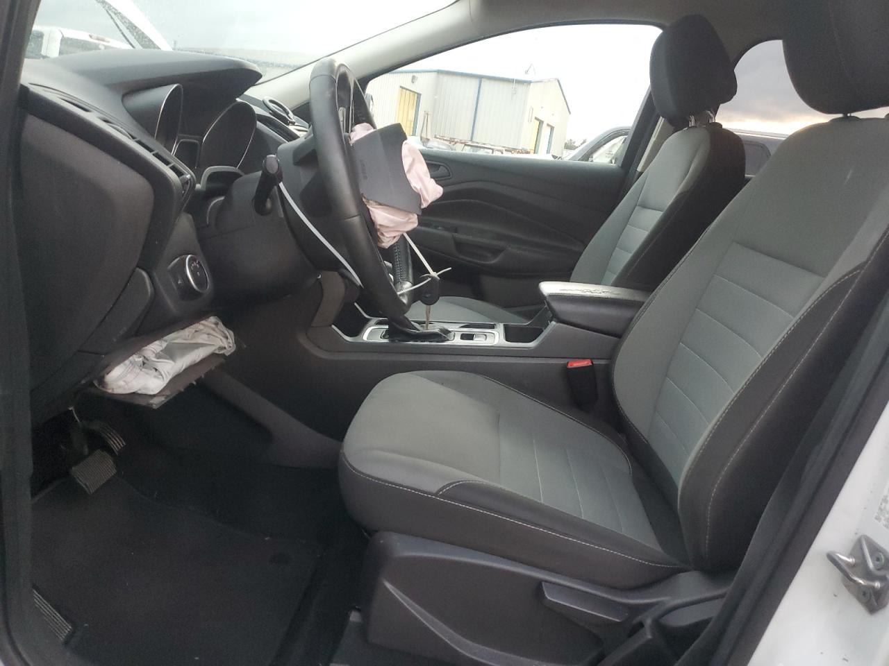 2017 Ford Escape VIN 1FMCU0F72HUD95787 Copart auction photo, front end / side damage thumbnail 7