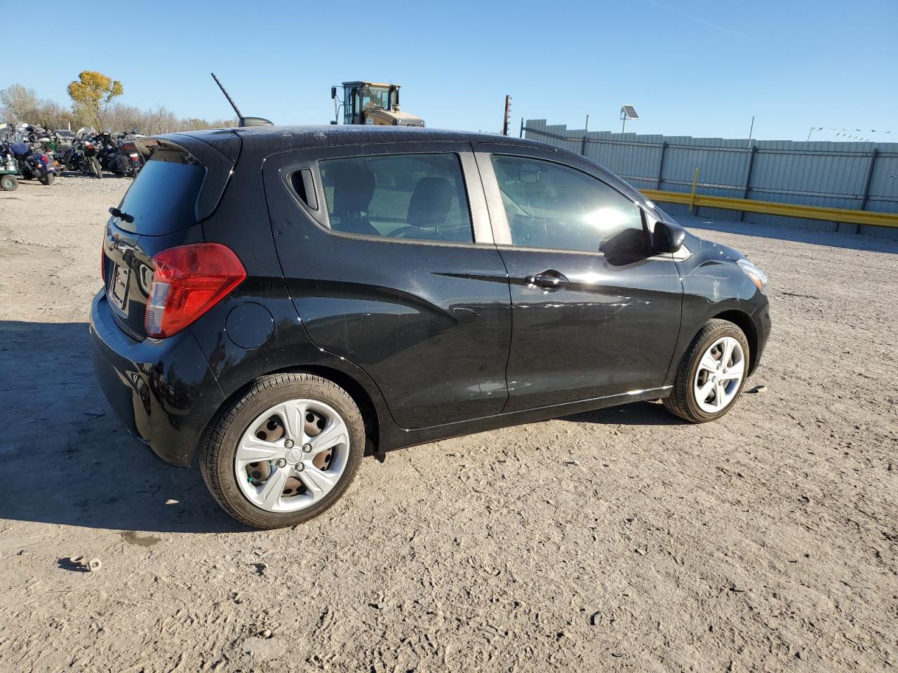 2019 Chevrolet Spark VIN KL8CB6SA2KC798429 Copart auction photo, side damage thumbnail 3