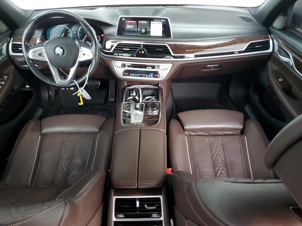 2019 BMW 7er VIN WBA7F0C5XKGM25026 Copart auction photo, water/flood damage thumbnail 8