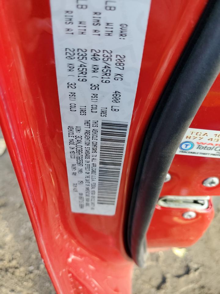 2017 Jeep Compass VIN 3C4NJDCB6HT665507 Copart auction photo, rear end damage thumbnail 13