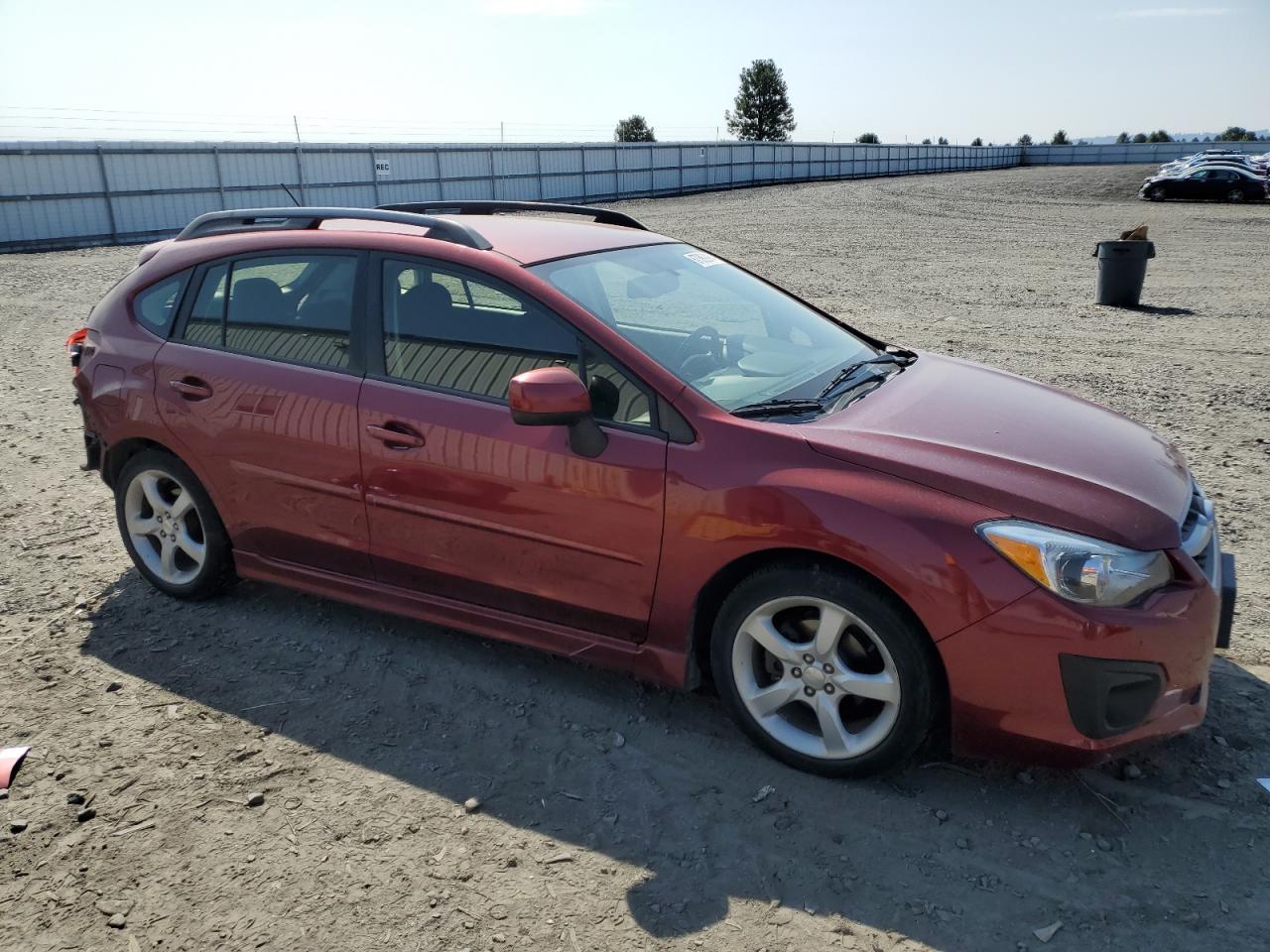 2012 Subaru Impreza VIN JF1GPAL64CH236906 Copart auction photo, rear end damage thumbnail 4