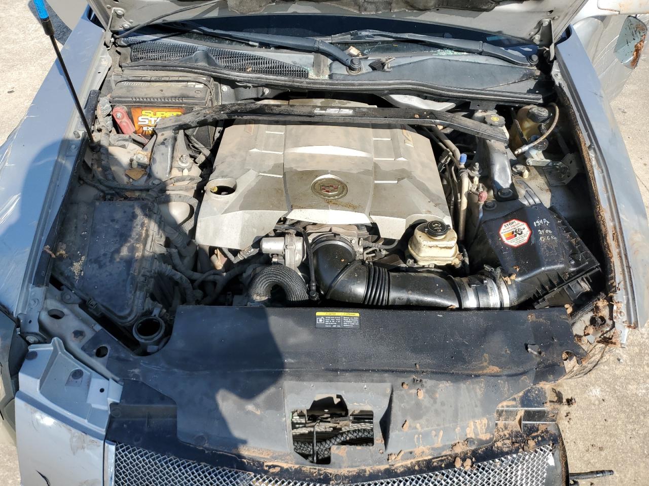 2006 Cadillac CTS VIN 1G6DN57U260194230 Copart auction photo, all over damage thumbnail 12