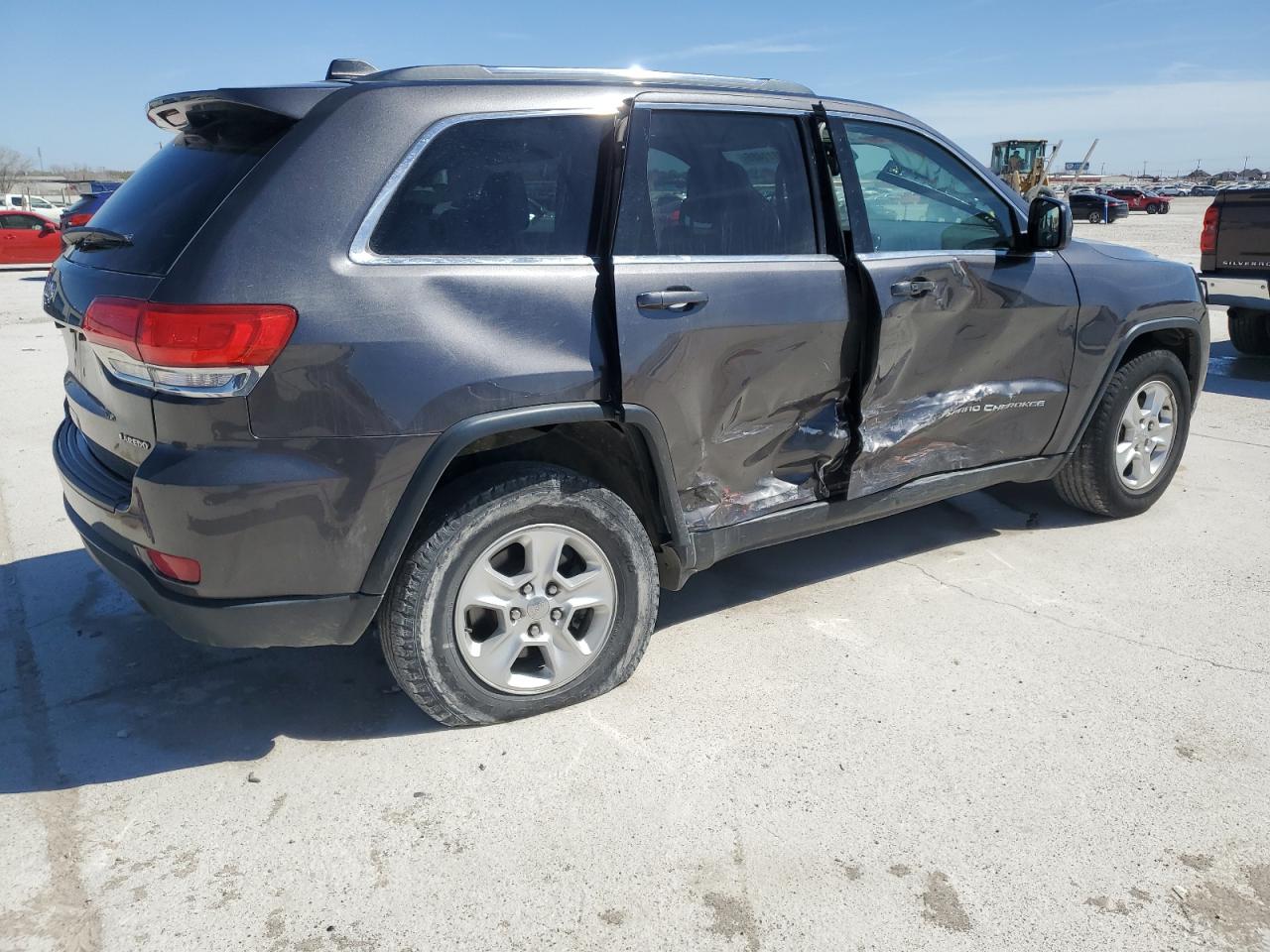 2016 Jeep Grand Cherokee VIN 1C4RJFAG1GC377769 Copart auction photo, side damage thumbnail 3