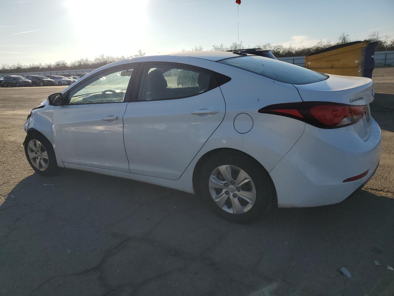 2016 Hyundai Elantra VIN 5NPDH4AEXGH751566 Copart auction photo, front end damage thumbnail 2