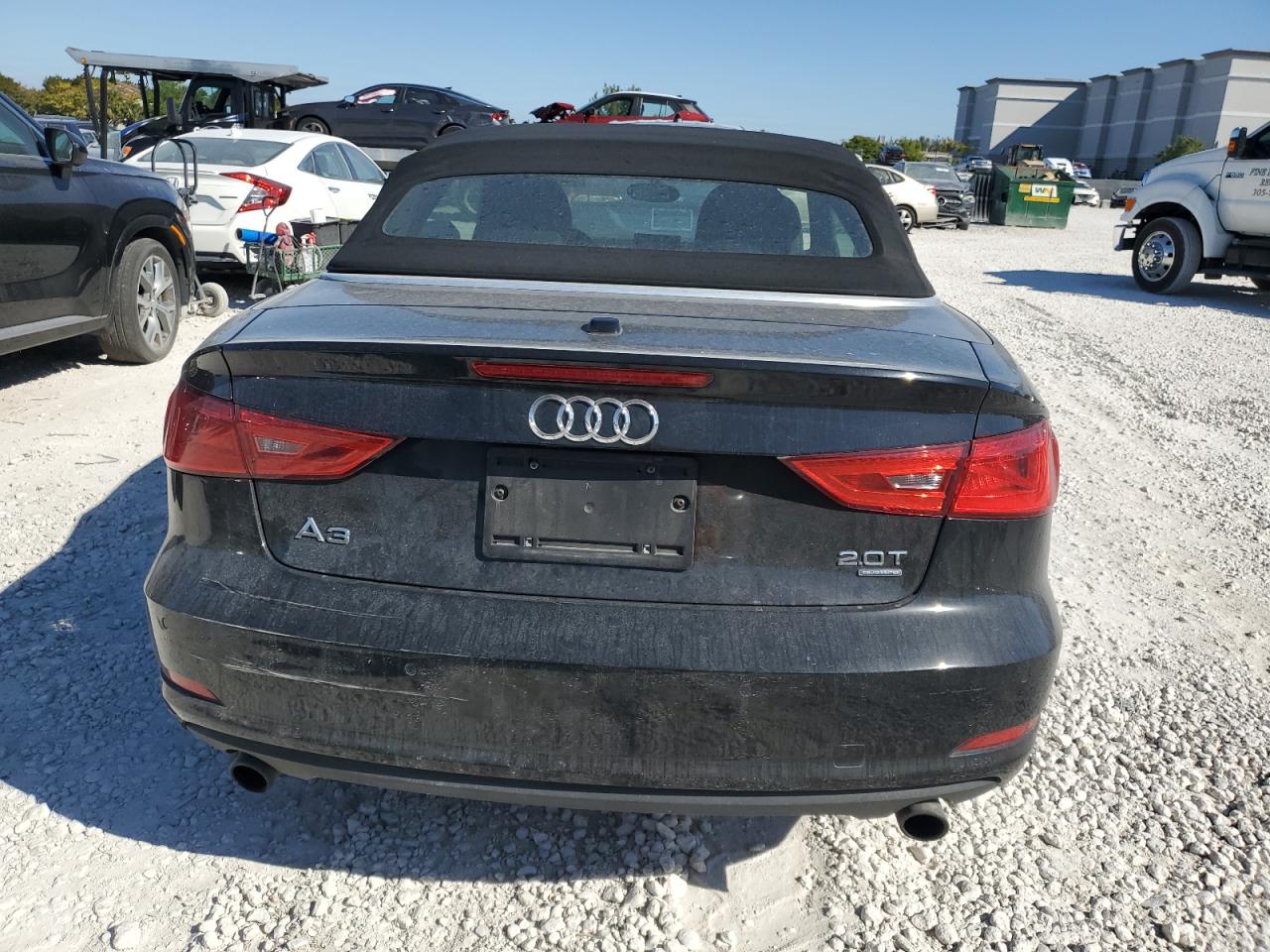 2015 Audi A3 VIN WAU3FLFF7F1037667 Copart auction photo, front end damage thumbnail 6