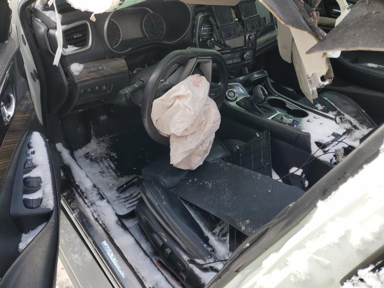 2017 Nissan Maxima VIN 1N4AA6AP3HC433327 Copart auction photo, rollover damage thumbnail 8