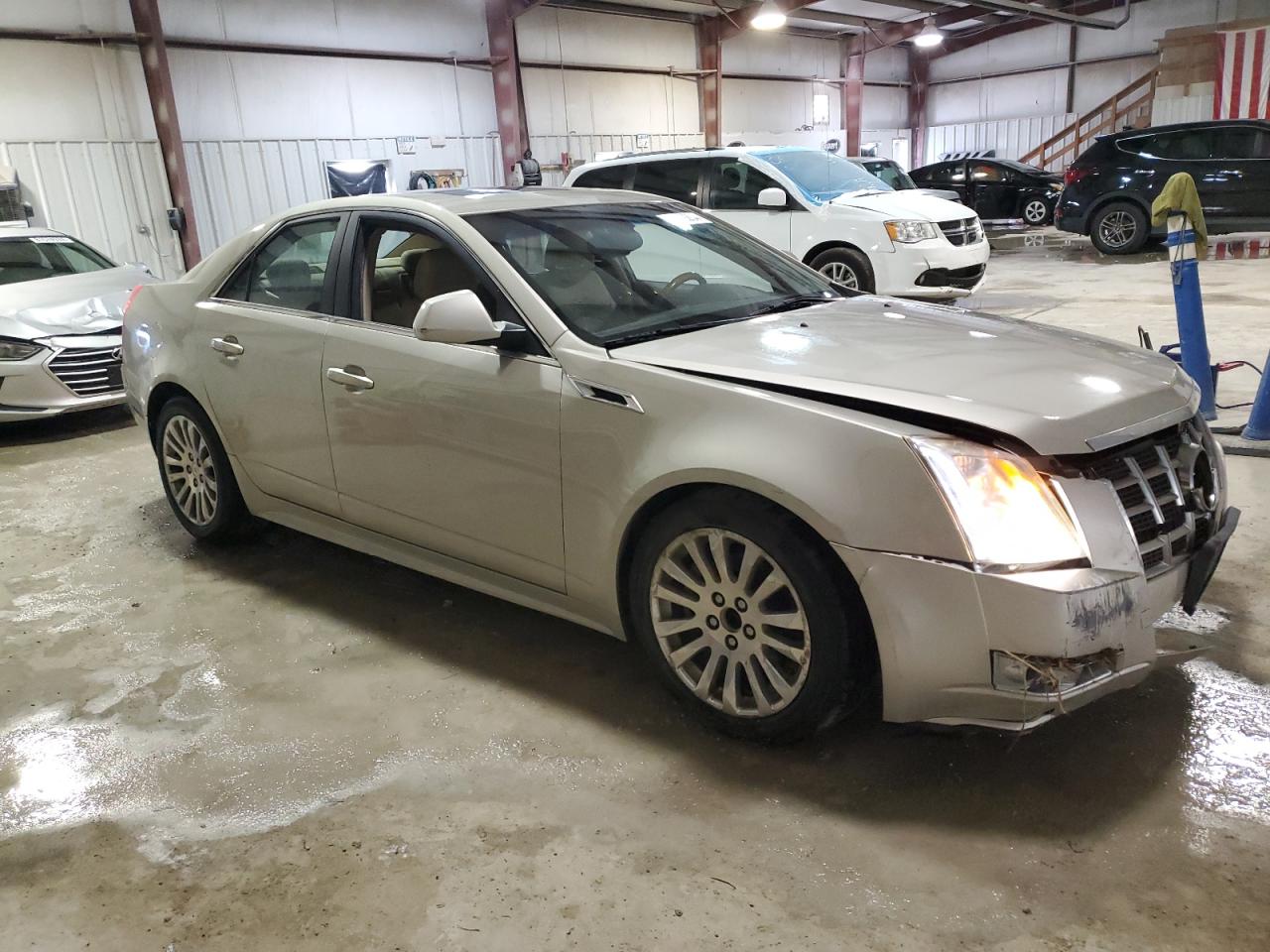 2013 Cadillac CTS VIN 1G6DP5E38D0159449 Copart auction photo, front end / minor dent/scratches damage thumbnail 4