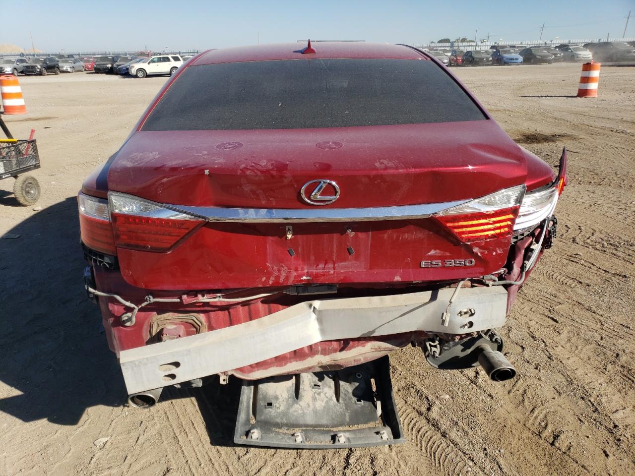 2013 Lexus ES VIN JTHBK1GG4D2003956 Copart auction photo, rear end / front end damage thumbnail 6