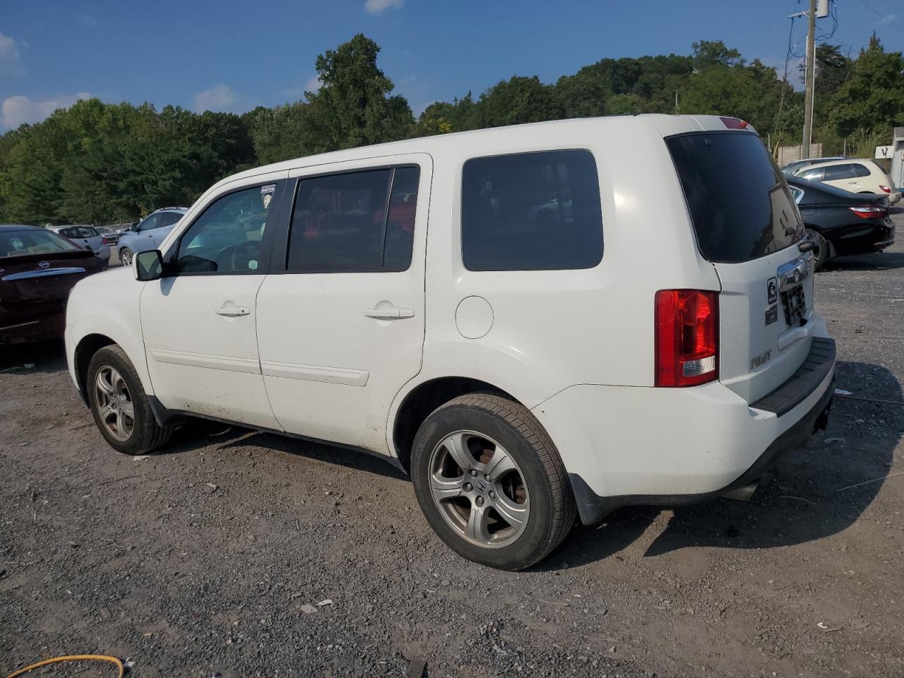 2013 Honda Pilot VIN 5FNYF4H47DB014081 Copart auction photo, front end damage thumbnail 2