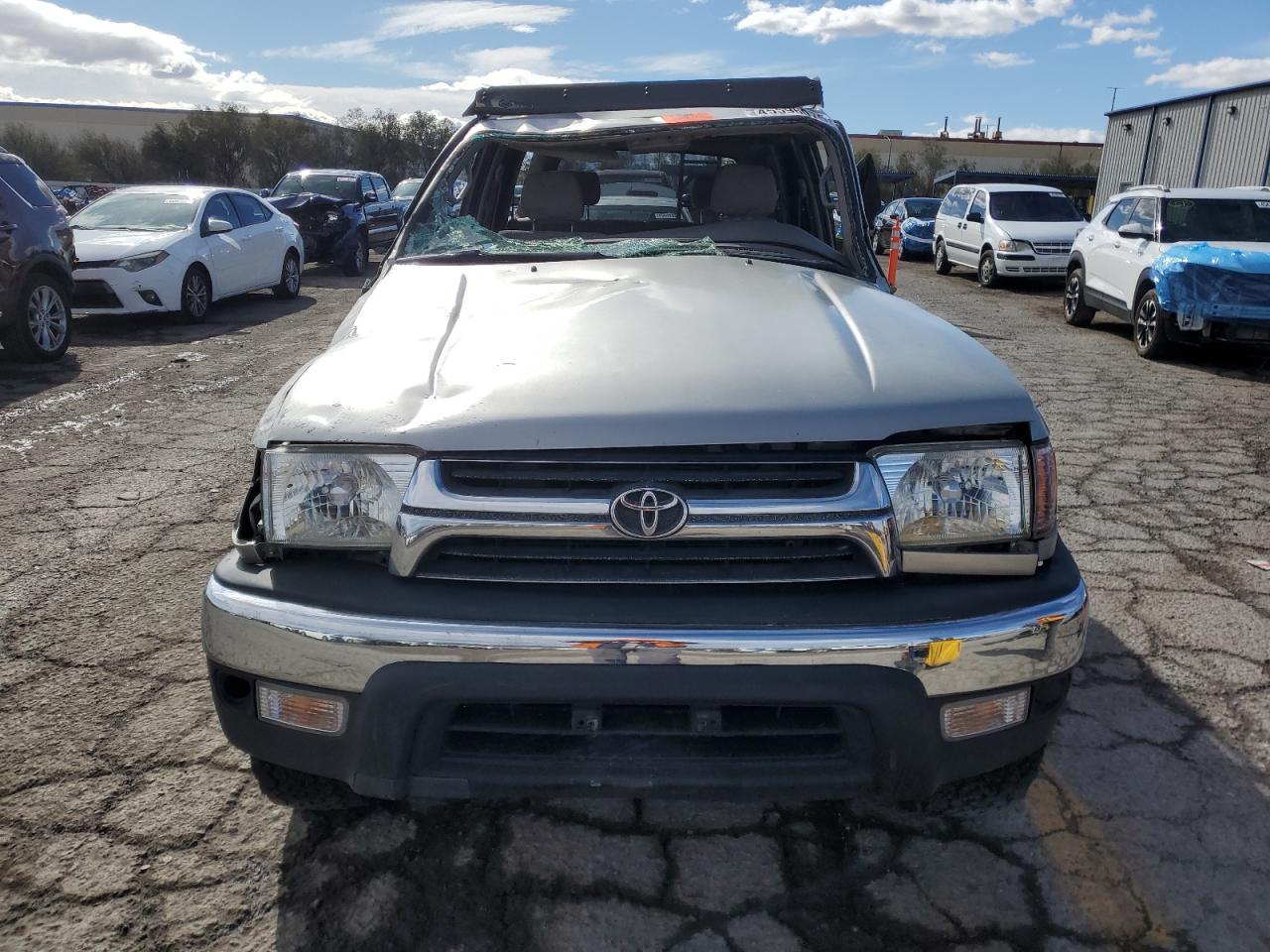 2002 Toyota 4Runner VIN JT3HN86R029061411 Copart auction photo, rollover damage thumbnail 5