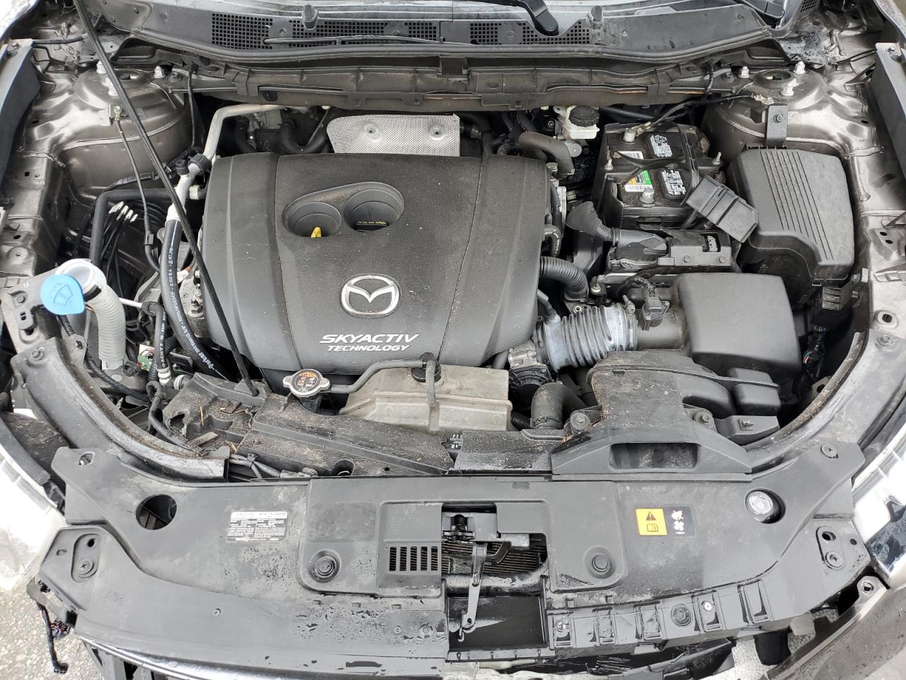2016 Mazda CX-5 VIN JM3KE2BY2G0750994 Copart auction photo, all over damage thumbnail 13