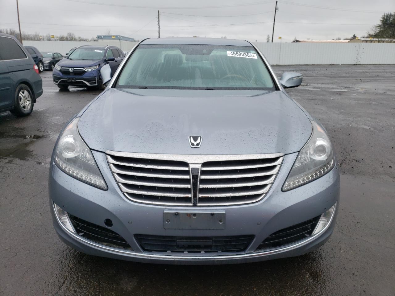 2014 Hyundai Equus VIN KMHGH4JH4EU083267 Copart auction photo, mechanical damage thumbnail 5