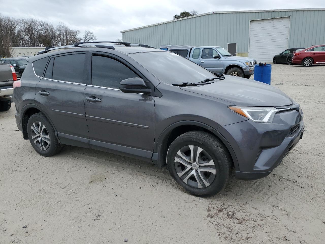 2017 Toyota RAV 4 VIN JTMBFREVXHJ122967 Copart auction photo, all over damage thumbnail 4