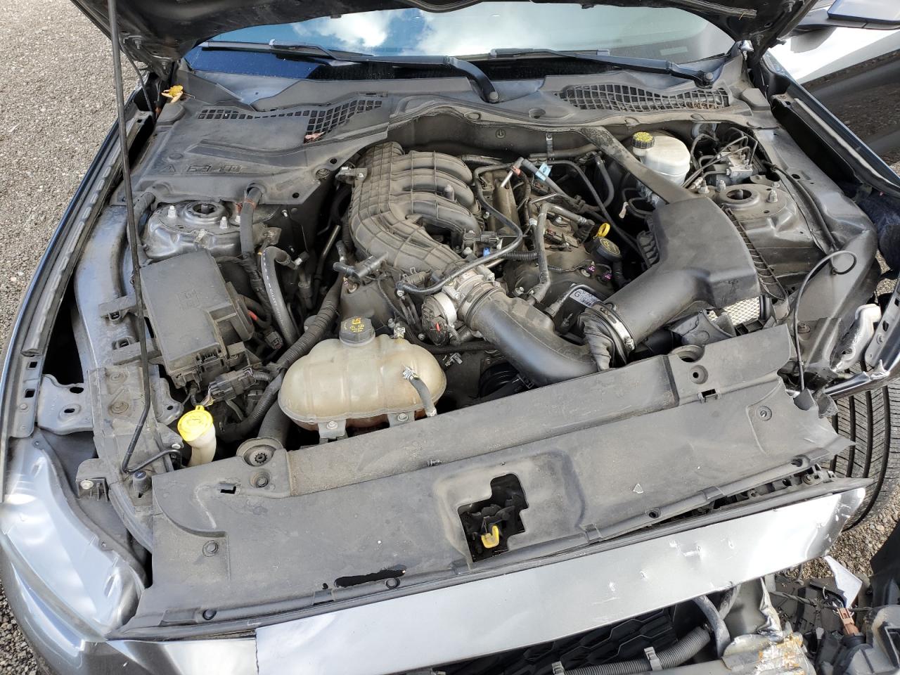 2016 Ford Mustang VIN 1FATP8EM7G5323869 Copart auction photo, front end / side damage thumbnail 11