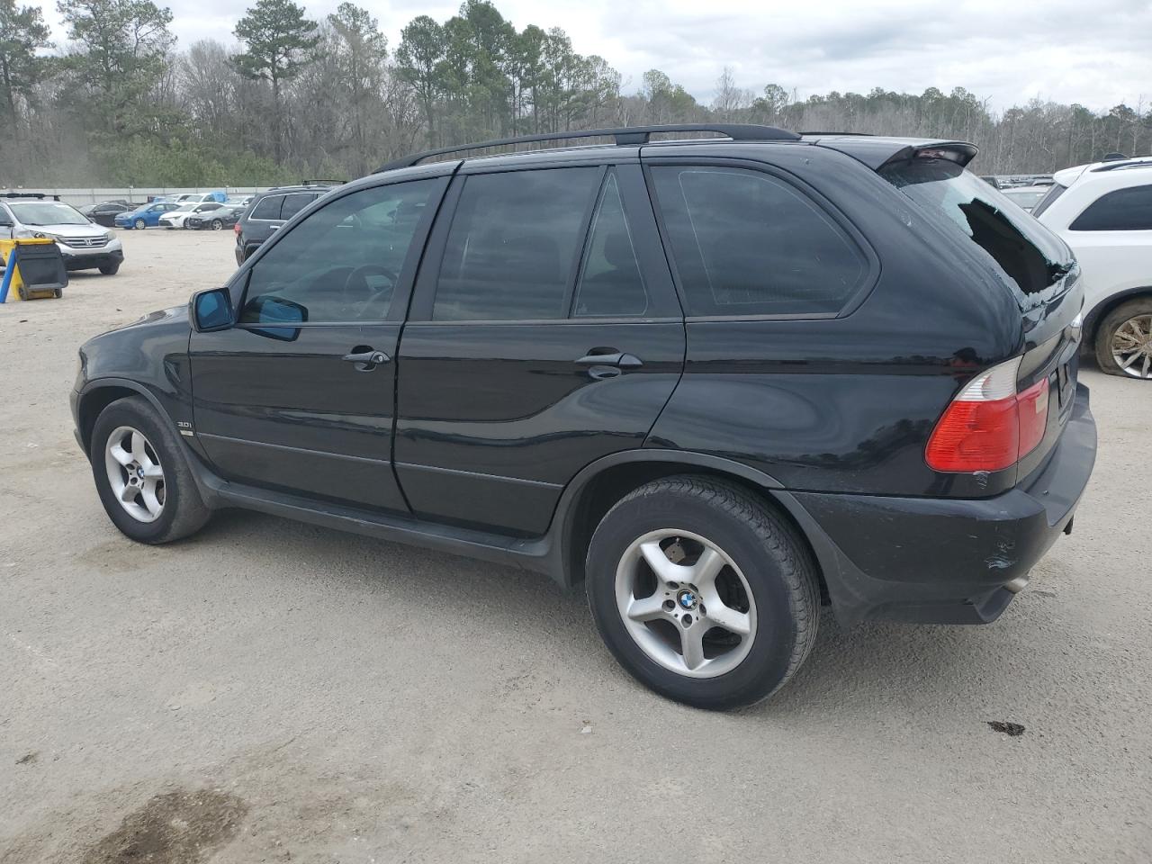 2006 BMW X5 VIN 5UXFA13516LY41495 Copart auction photo, rear end / front end damage thumbnail 2