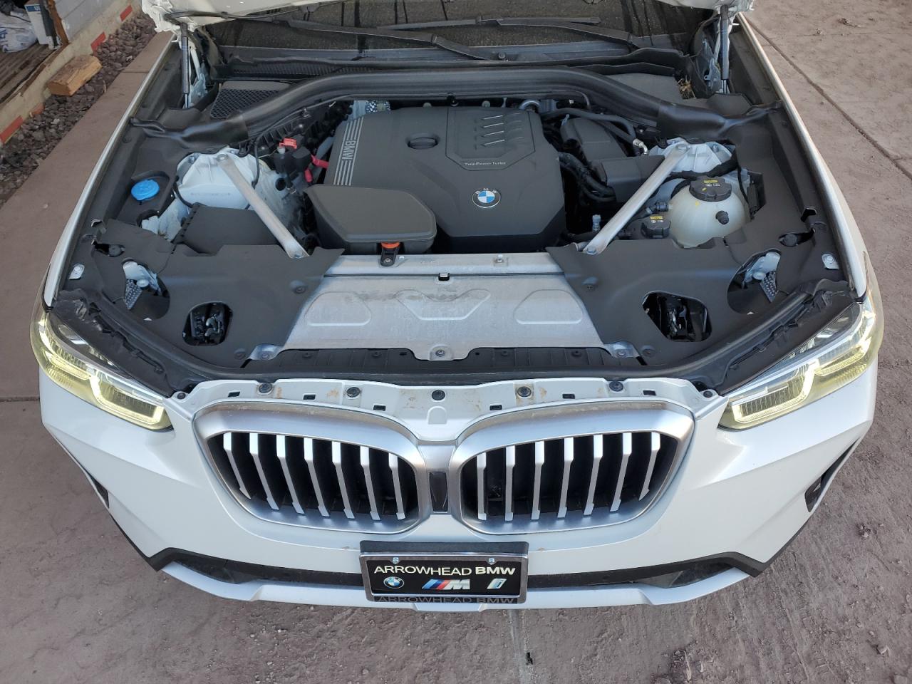 2022 BMW X3 VIN 5UX43DP09N9M51029 Copart auction photo, rear end damage thumbnail 12