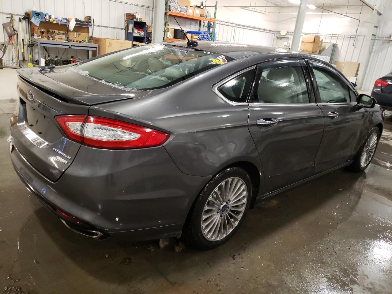 2016 Ford Fusion VIN 3FA6P0K95GR225452 Copart auction photo, side damage thumbnail 3