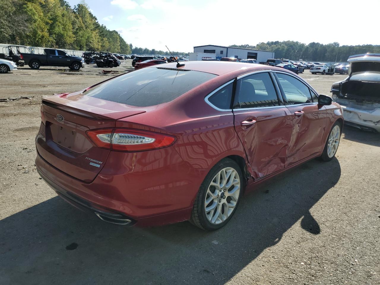 2014 Ford Fusion VIN 3FA6P0K97ER282006 Copart auction photo, side / minor dent/scratches damage thumbnail 3