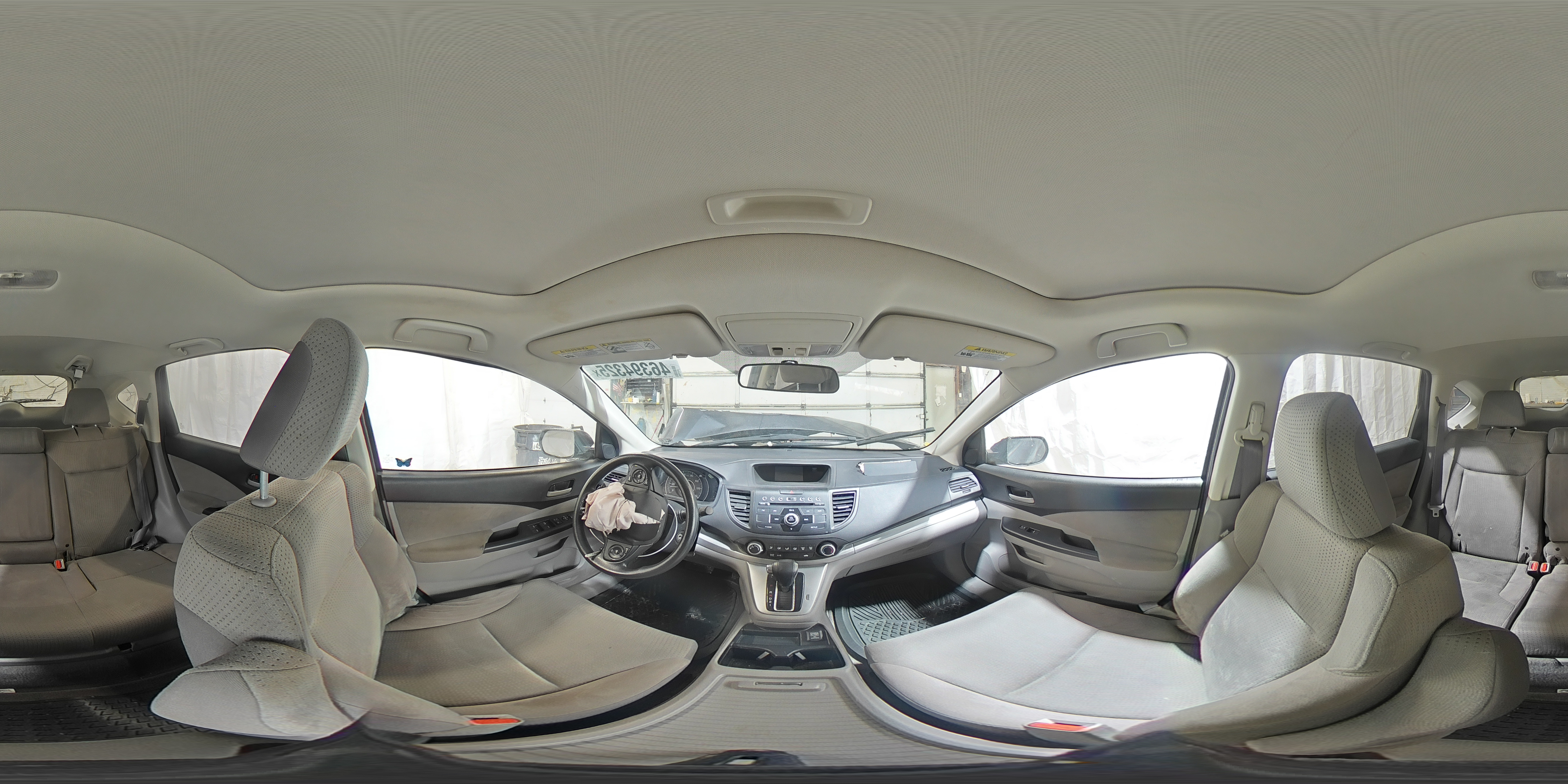 2012 Honda CR-V VIN 5J6RM4H51CL031001 Copart auction photo, front end / side damage thumbnail 14