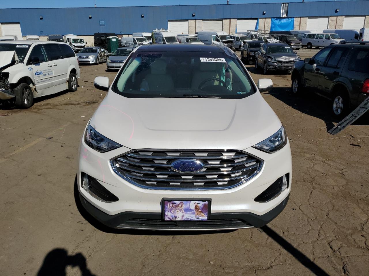 2019 Ford Edge VIN 2FMPK4K97KBC75986 Copart auction photo, side damage thumbnail 5