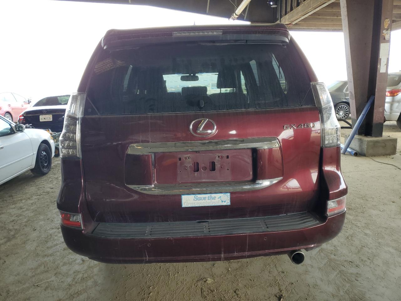 2018 Lexus GX VIN JTJBM7FX1J5194095 Copart auction photo, front end damage thumbnail 6
