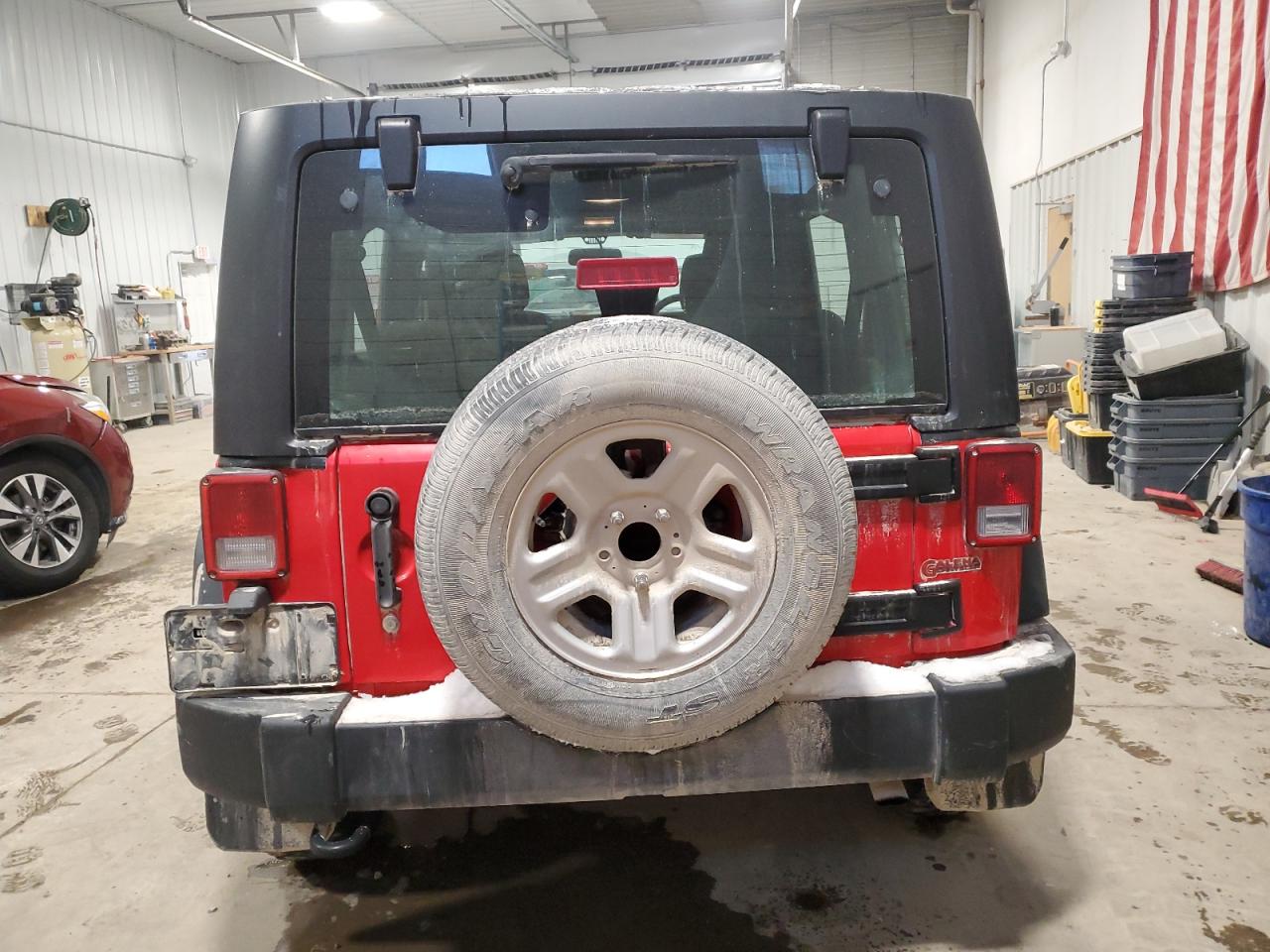 2015 Jeep Wrangler VIN 1C4BJWKG6FL773999 Copart auction photo, front end damage thumbnail 6