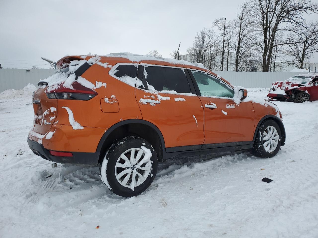 2019 Nissan Rogue VIN 5N1AT2MV0KC701843 Copart auction photo, all over / undercarriage damage thumbnail 3