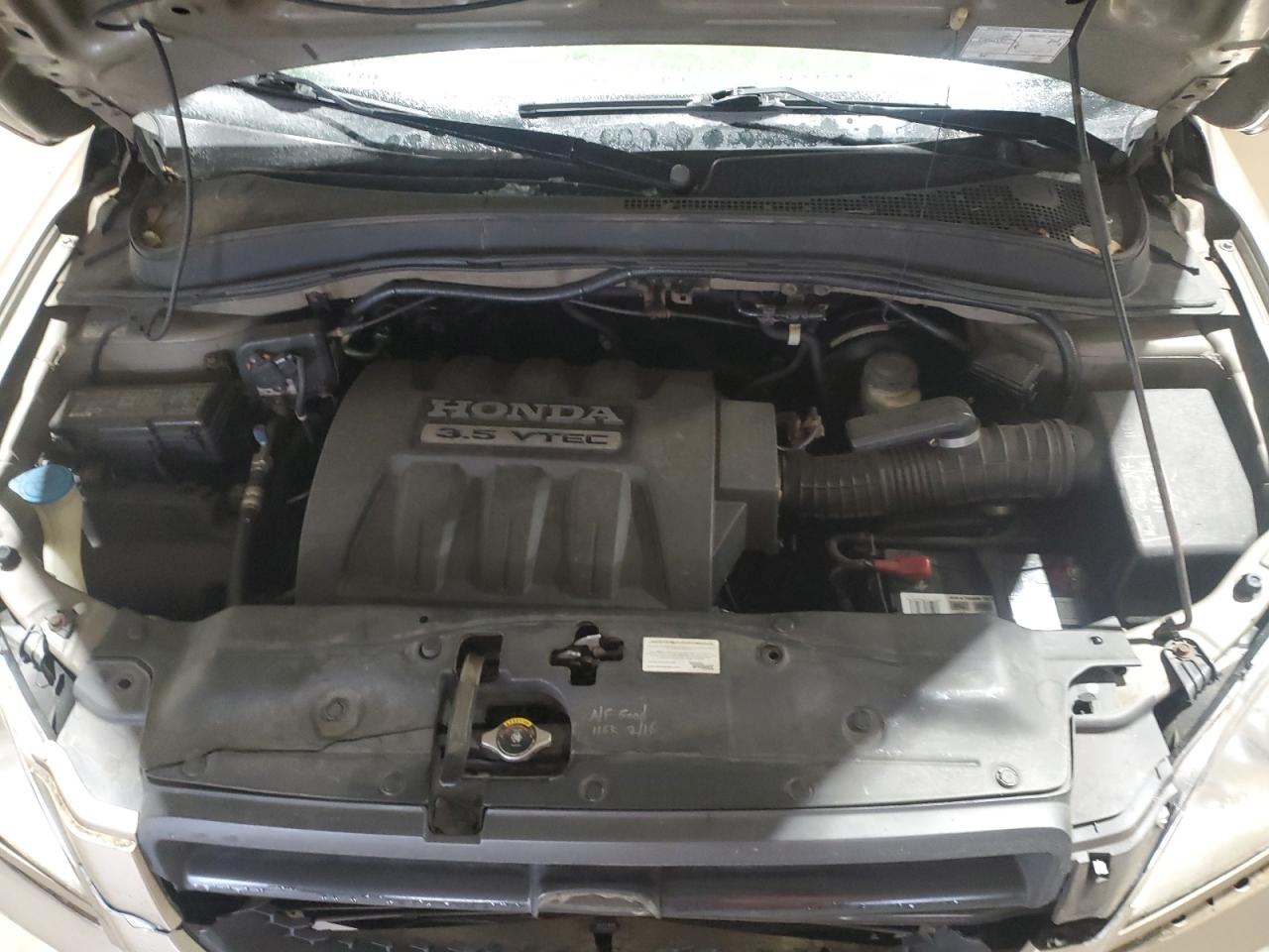 2005 Honda Pilot VIN 2HKYF18425H504736 Copart auction photo, front end damage thumbnail 12