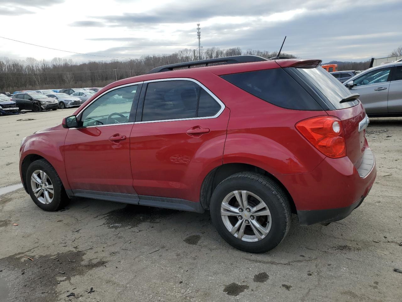 2014 Chevrolet Equinox VIN 1GNALBEK7EZ107896 Copart auction photo, front end damage thumbnail 2