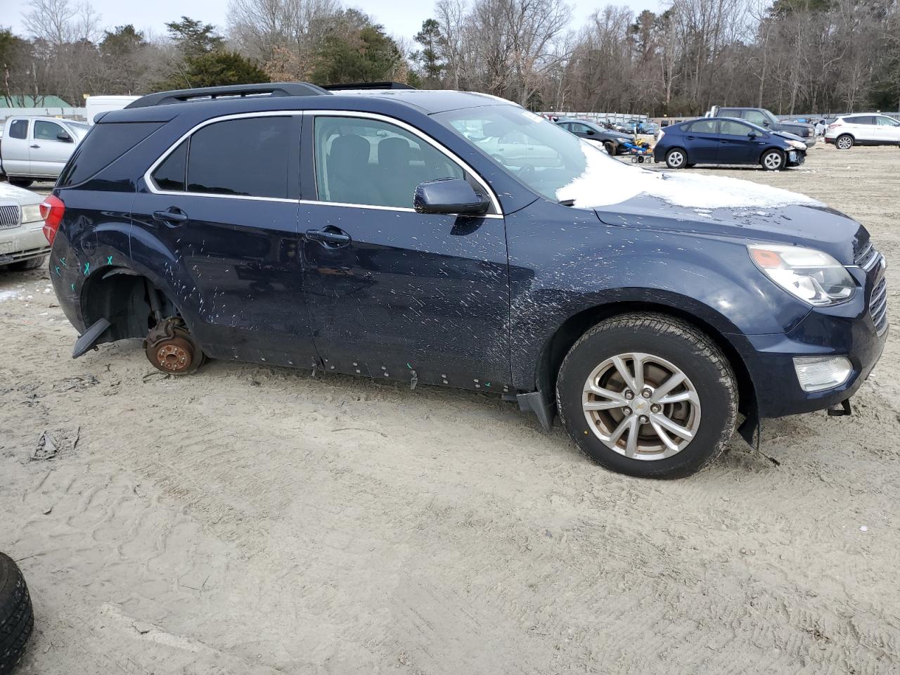 2016 Chevrolet Equinox VIN 2GNALCEK8G1177957 Copart auction photo, side damage thumbnail 4