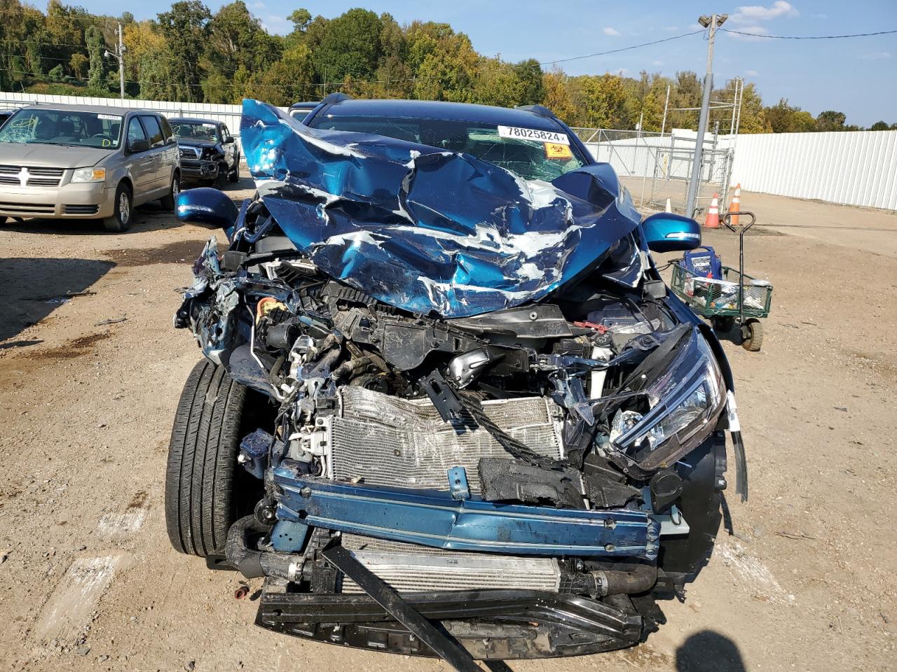 2019 Buick Encore VIN KL4CJASB8KB787540 Copart auction photo, front end damage thumbnail 5