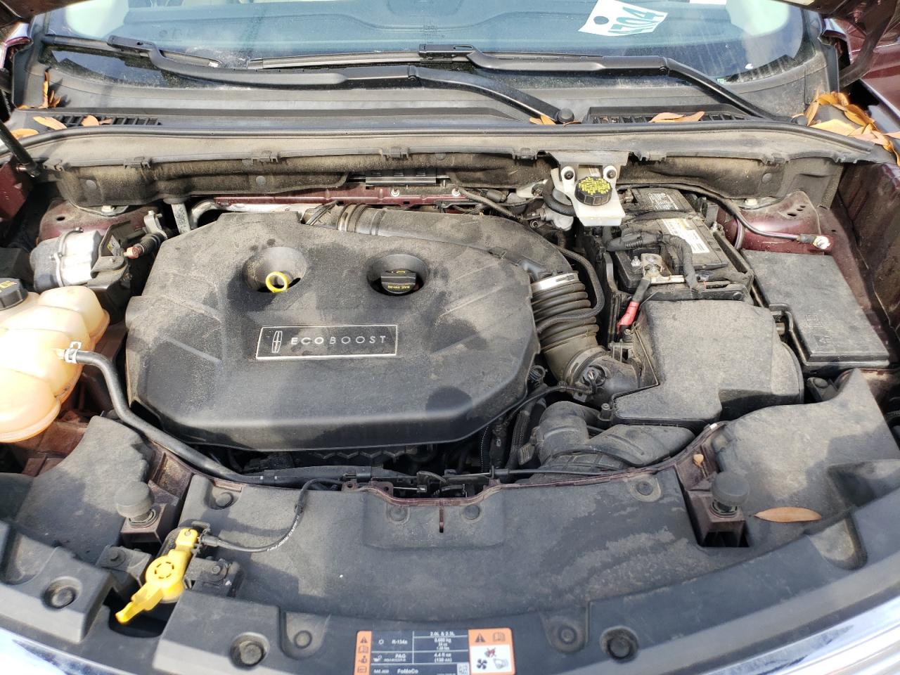 2016 Lincoln MKC VIN 5LMCJ2C90GUJ00658 Copart auction photo, all over damage thumbnail 12
