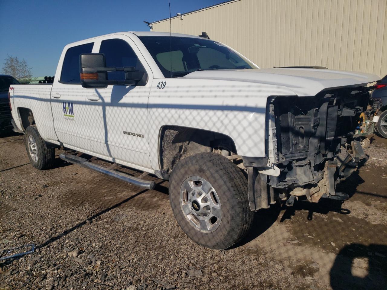 2018 Chevrolet Silverado VIN 1GC1KVEG3JF185029 Copart auction photo, front end damage thumbnail 4