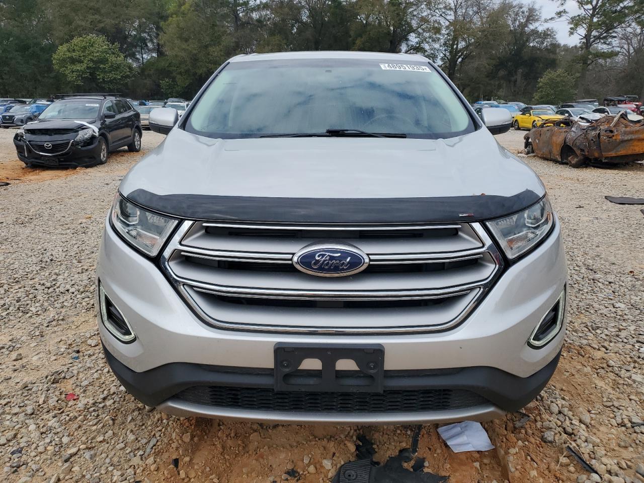 2018 Ford Edge VIN 2FMPK3J91JBB02989 Copart auction photo, rear end damage thumbnail 5