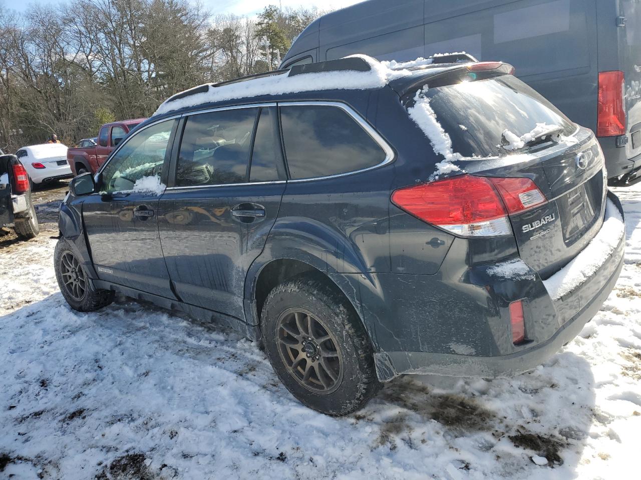 2012 Subaru Outback VIN 4S4BRBCC0C1271666 Copart auction photo, front end damage thumbnail 2