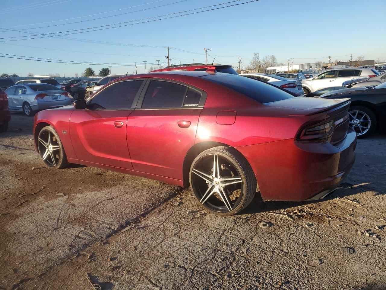 2018 Dodge Charger VIN 2C3CDXCT2JH210617 Copart auction photo, front end / undercarriage damage thumbnail 2