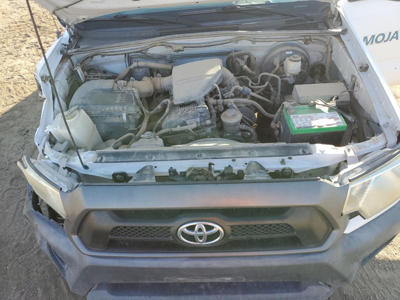 2014 Toyota Tacoma VIN 5TFNX4CN9EX041127 Copart auction photo, front end / rear end damage thumbnail 11