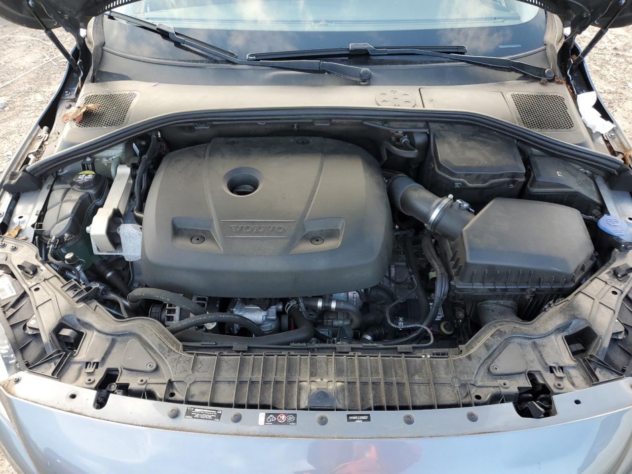 2018 Volvo S60 VIN YV140MTL6J2466837 Copart auction photo, front end / undercarriage damage thumbnail 13