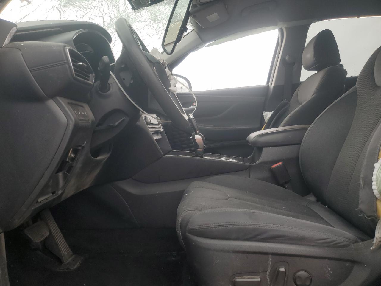 2019 Hyundai Santa Fe VIN 5NMS33AD9KH130820 Copart auction photo, all over damage thumbnail 7