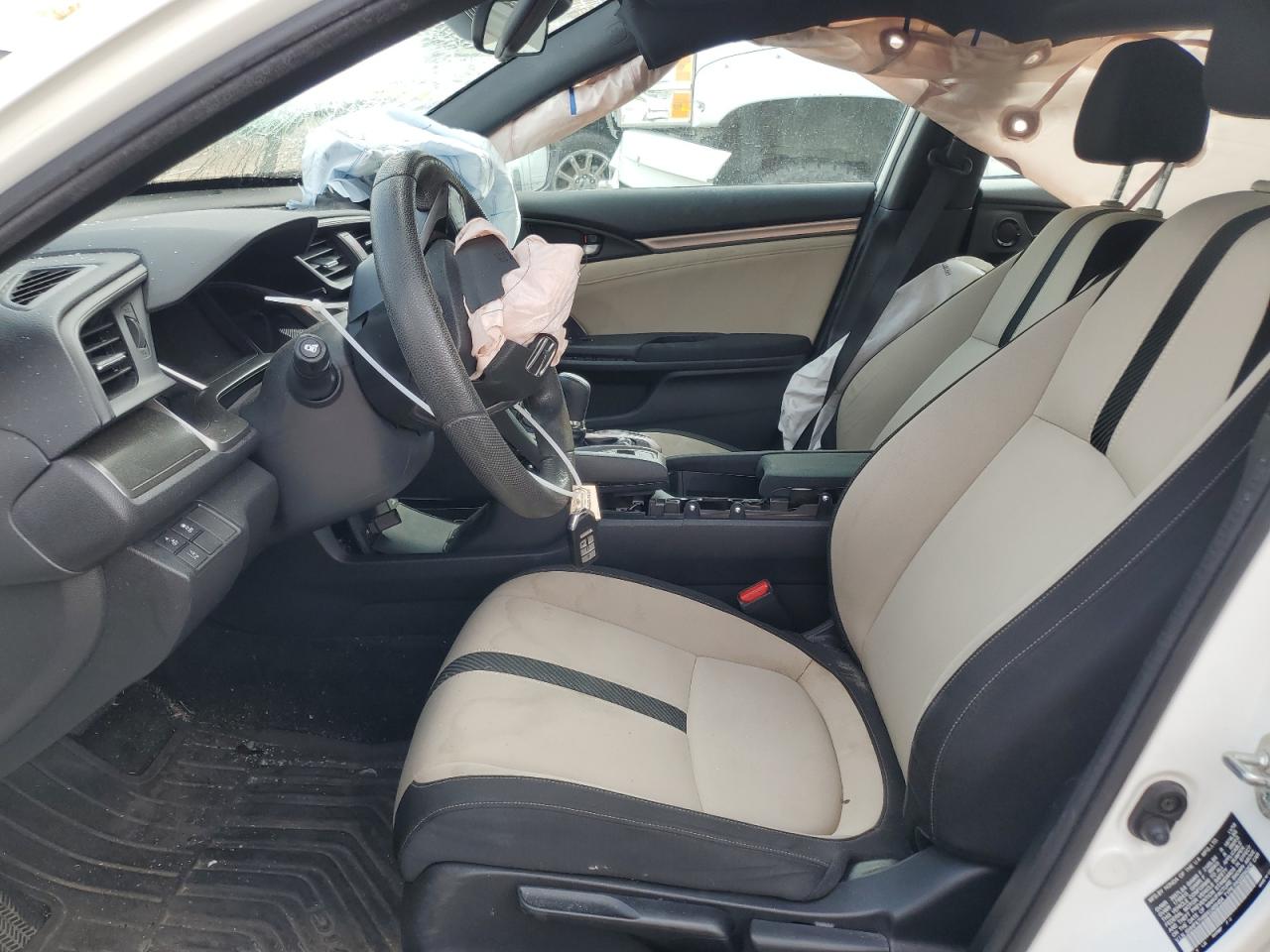 2019 Honda Civic VIN SHHFK7H66KU406454 Copart auction photo, front end / side damage thumbnail 7
