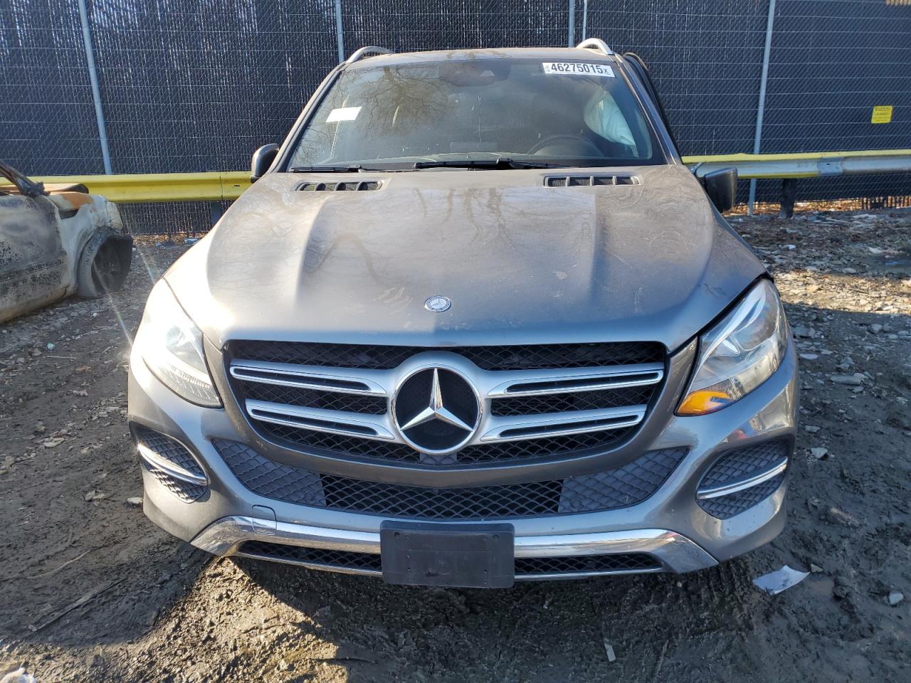 2017 Mercedes-Benz GLE VIN 4JGDA5HB9HA943779 Copart auction photo, front end / side damage thumbnail 5
