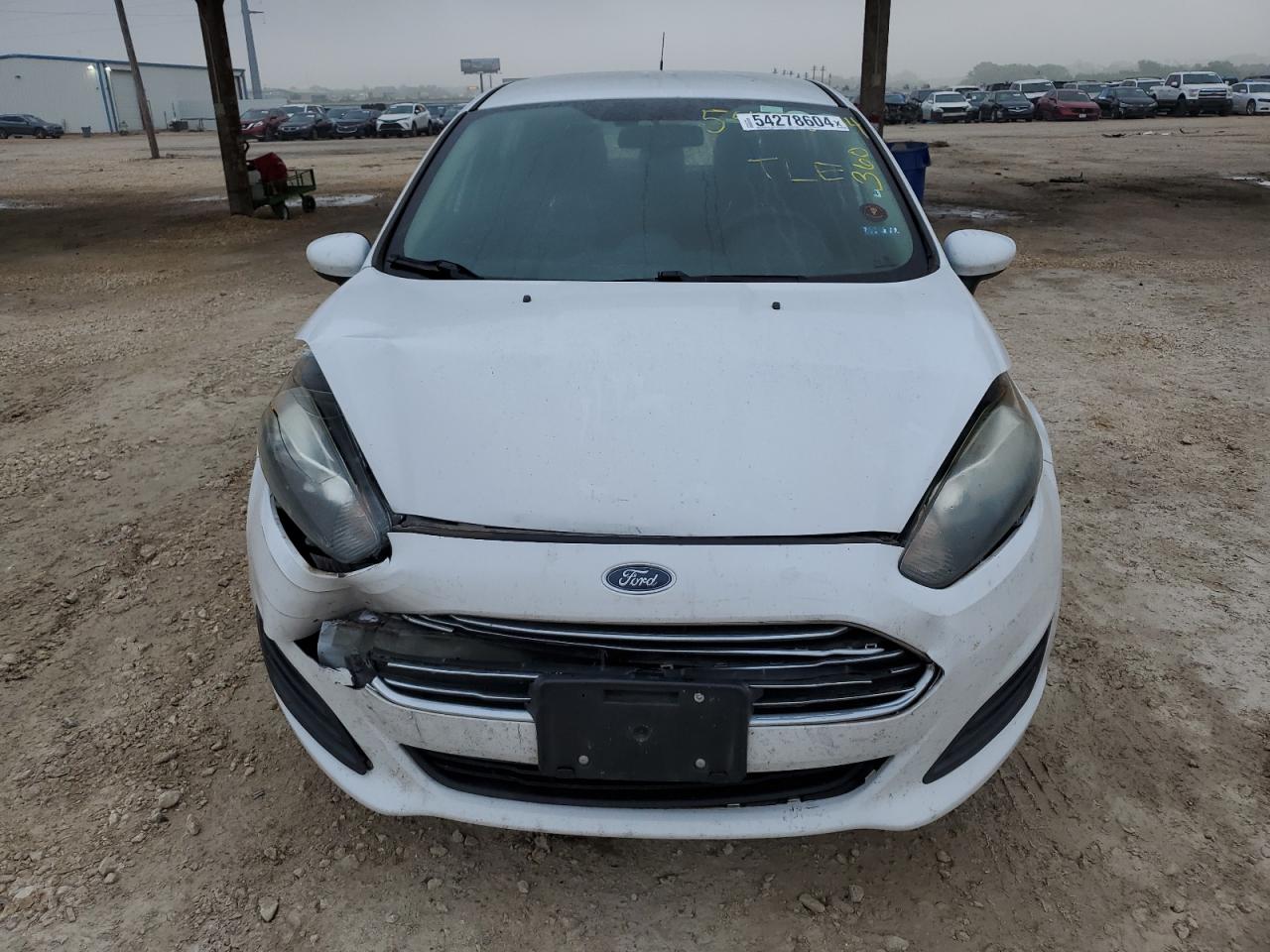 2018 Ford Fiesta VIN 3FADP4EJ8JM136323 Copart auction photo, front end damage thumbnail 9