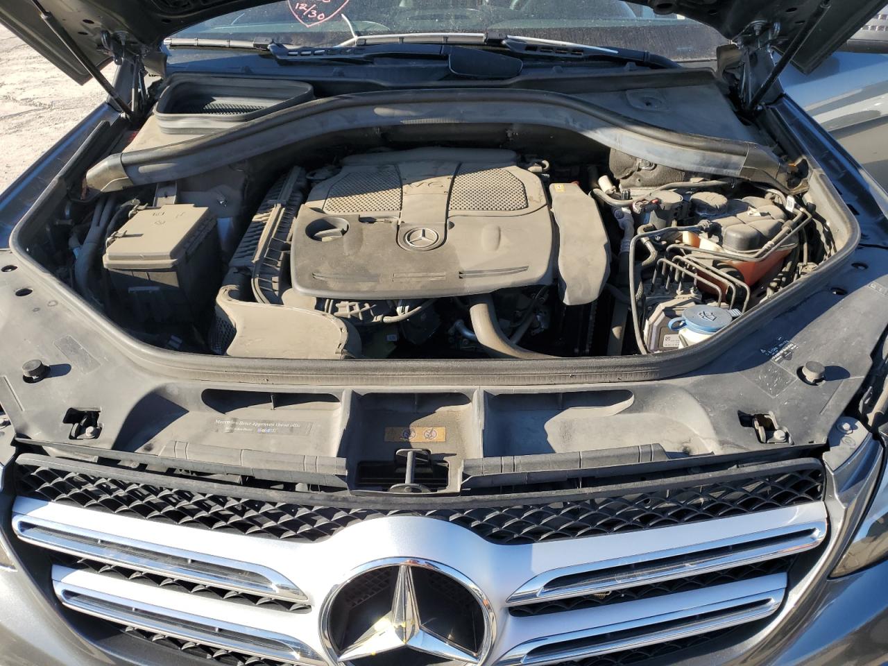 2017 Mercedes-Benz GLE VIN 4JGDA5JB8HA903803 Copart auction photo, rear end damage thumbnail 12
