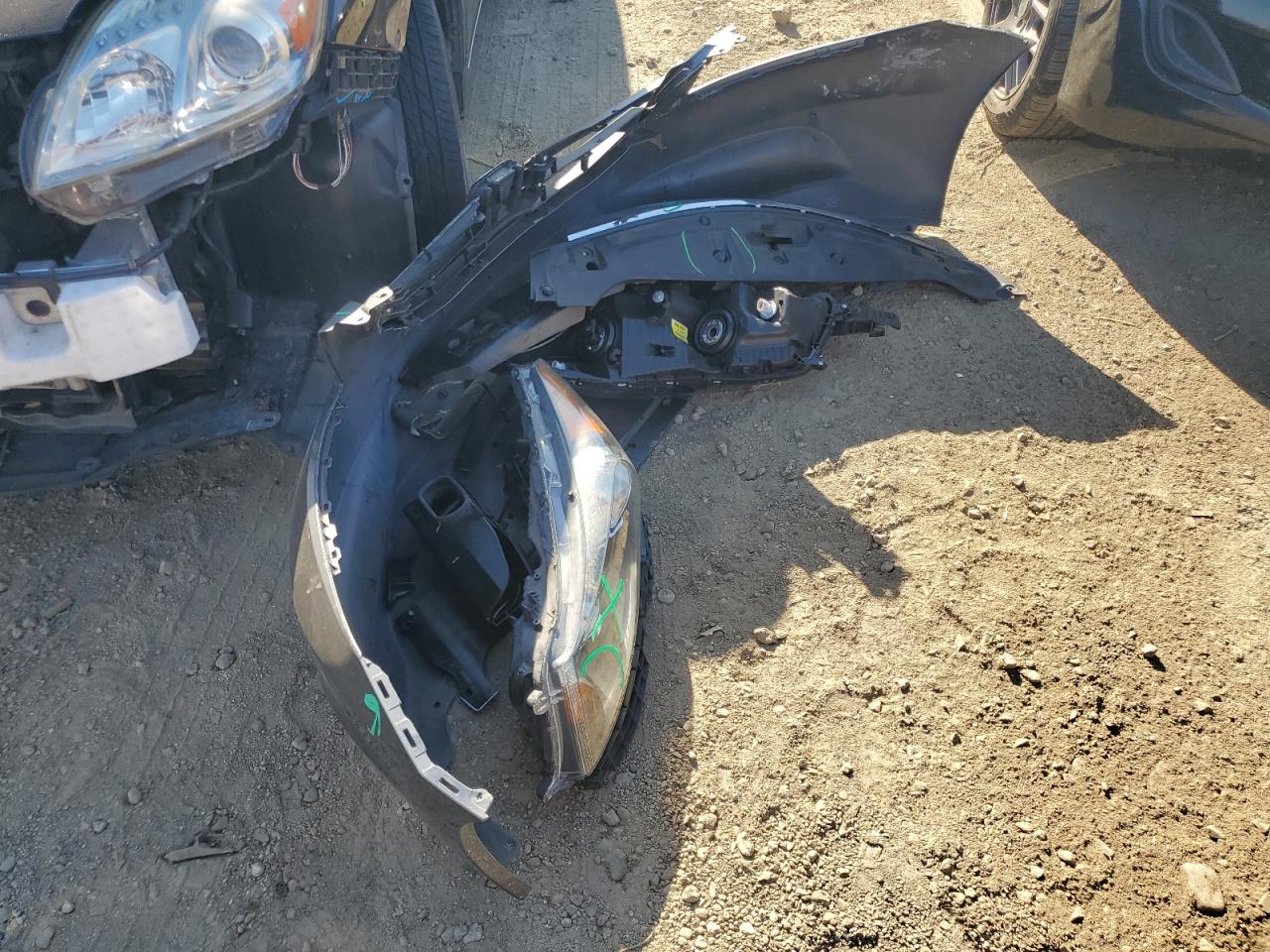 2011 Honda Accord VIN 1HGCP2F34BA020613 Copart auction photo, front end damage thumbnail 12