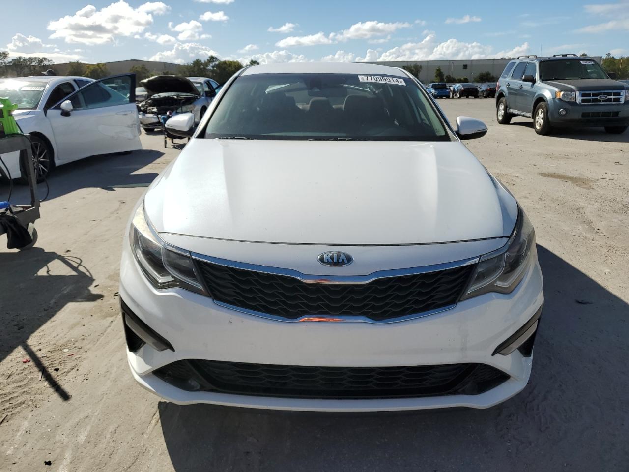 2019 KIA Optima VIN 5XXGT4L3XKG342205 Copart auction photo, rear end / side damage thumbnail 5