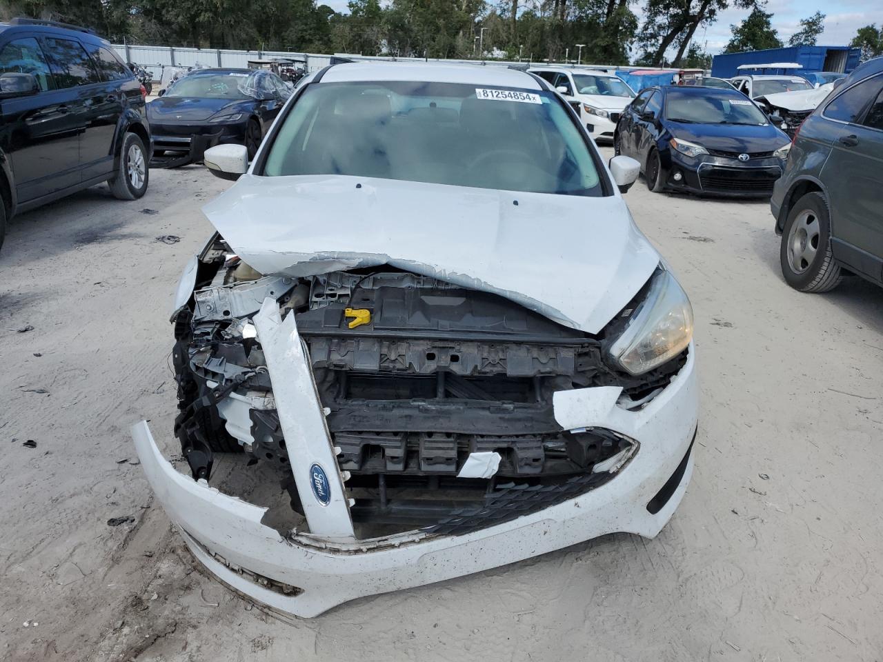2017 Ford Focus VIN 1FADP3K20HL248603 Copart auction photo, front end / minor dent/scratches damage thumbnail 5