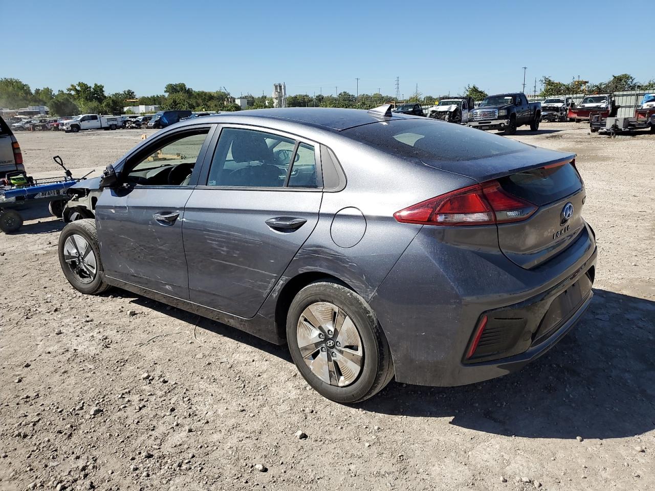 2017 Hyundai IONIQ VIN KMHC65LC7HU026853 Copart auction photo, front end damage thumbnail 2