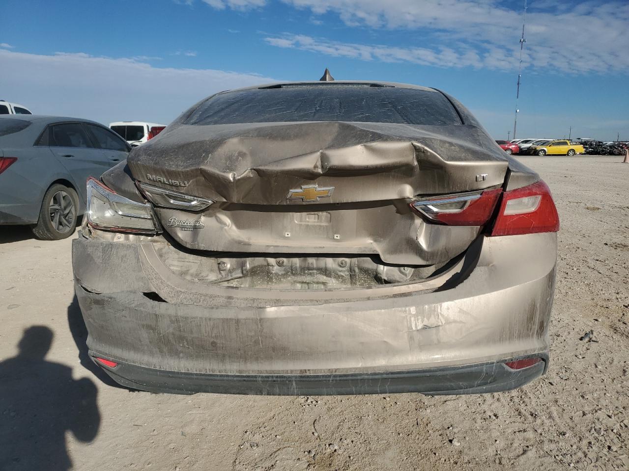 2018 Chevrolet Malibu VIN 1G1ZD5ST6JF107559 Copart auction photo, rear end damage thumbnail 6